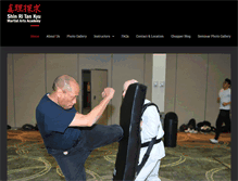 Tablet Screenshot of portchesterkarate.com